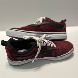 Vans Kyle Walker Port/True Wine Sneaker 7.5 Men's EUC with original box